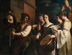 Dávid diadala alkotó: Guercino