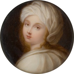 Beatrice Cenci (1577-1599) portréja, 1587-1599 körül (olaj, elefántcsont)