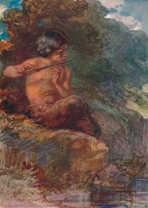 The Infant Pan, 1875, 1906.