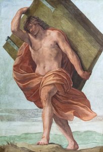 Az Aldobrandini esküvő szobájának mennyezeti freskói, Sámson történeteinek jeleneteit ábrázolva (freskó) alkotó: Guido Reni