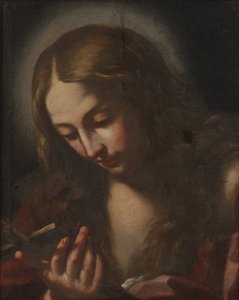 Magdalena a kereszttel alkotó: Guido Reni