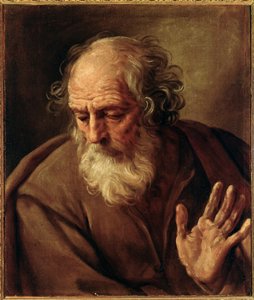 Szent József portréja Guido Reni festménye dit The Guide (1575-1642) 1640-1642 Olaj, vászon Mérete 65x53 cm Róma, Nemzeti Ókori Művészeti Galéria, Palazzo Corsini alkotó: Guido Reni