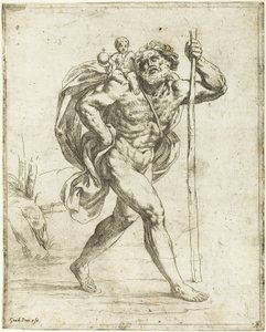 Szent Kristóf alkotó: Guido Reni
