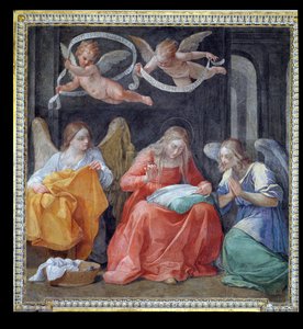 A Szűz varrás a „Cappella dell