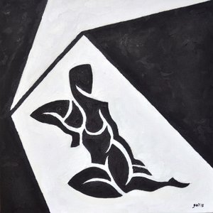 Lygia Nº4, 2014 (olaj, vászon) alkotó: Guilherme Pontes
