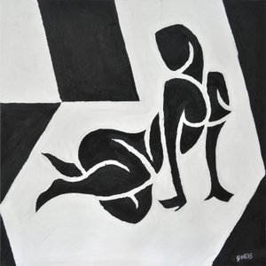 Lygia Nº 3, 2014 (olaj, vászon) alkotó: Guilherme Pontes