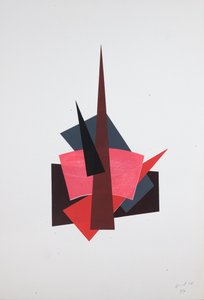 Lyubov Popova Űrerő, 2019 (szitanyomás)