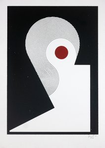 Egy balerina portréja Nº1, 2019 (szitanyomás)
