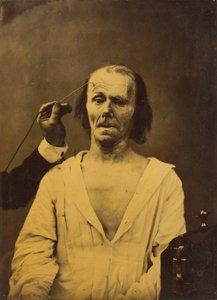 Nyugodt arc (balra); elmélyült figyelem (jobbra),1854-1856, nyomtatva 1862 (fotó)