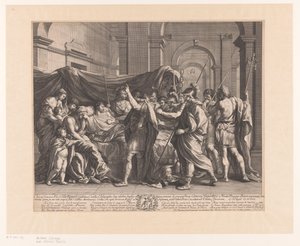 Germanicus a halálos ágyán alkotó: Guillaume Chasteau