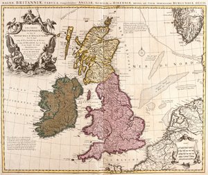 Nagy-Britannia és Írország alkotó: Guillaume Delisle