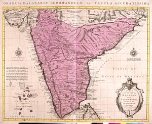India (kivéve észak) alkotó: Guillaume Delisle