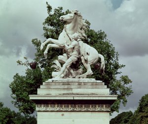 A két „Marly Horses” egyike, 1739-45 (márvány)