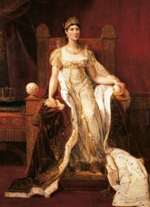 Josephine Bonaparte portréja, Guillaume Guillon Lethiere, olaj, vászon