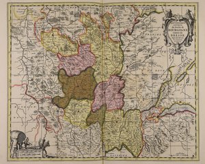 Burgundia hercegség Bresse megye Buge Valromey és Gex amp;c országának kormánya. alkotó: Guillaume Sanson