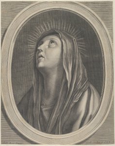A Szűz felnéz..., kb. 1650-1704. alkotó: Guillaume Vallet