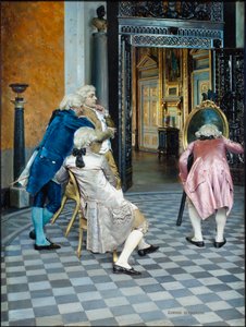 Műértők a Louvre-ban