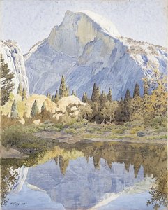 Half Dome és Mirror Lake
