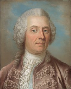 Johan Vilhelm Sprengtporten báró portréja 1720-1795.
