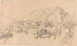 Kilátás Caprira alkotó: Gustaf Wilhelm Palm