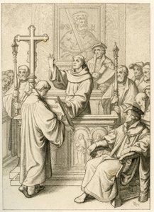 Luther Márton a Szent Biblia doktora alkotó: Gustav Ferdinand Leopold Konig