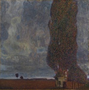 „Közeledő zivatar” (A nagy nyárfa II) alkotó: Gustav Klimt