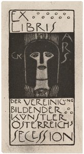 Ver Sacrum könyvtáblája, Gerlach, Schenk és Seeman 1898-99 között alkotó: Gustav Klimt