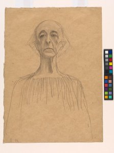 Férfi mellképe alkotó: Gustav Klimt