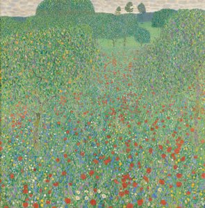 Mák mező alkotó: Gustav Klimt