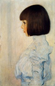Helene Klimt portréja, 1898 alkotó: Gustav Klimt
