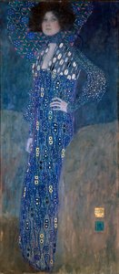 Madame Floge portréja alkotó: Gustav Klimt
