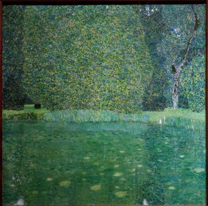 Kastélytó Kammer am Attersee-ben alkotó: Gustav Klimt
