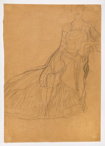 Ülő hölgy (Adele Bloch-Bauer) alkotó: Gustav Klimt