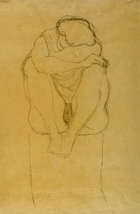 Ülő Nő alkotó: Gustav Klimt
