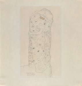 Álló szerelmespár alkotó: Gustav Klimt