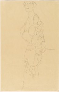 Álló Nő alkotó: Gustav Klimt