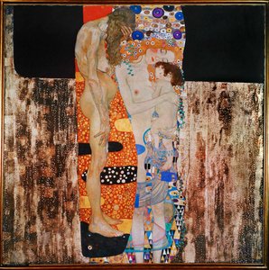 Az ember három korszaka alkotó: Gustav Klimt