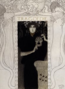 Tragédia, 1897 alkotó: Gustav Klimt