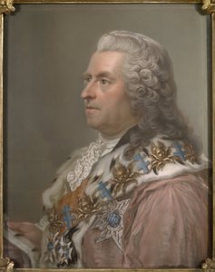 Carl Gustaf Tessin gróf (1695-1770) portréja, Lundberg, Gustaf (1695-1786). Pasztell papíron alkotó: Gustav Lundberg