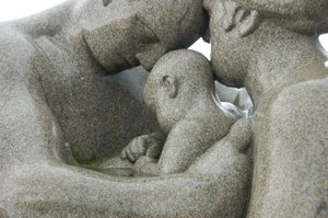 Szobrok a Vigeland Szoborparkban (fotó)