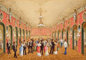 A Schöndorf Colosseum (bál a Schwender Colosseumban) alkotó: Gustav Zafaurek