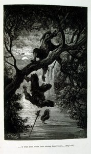 Gustave Dore illusztrációja Pierre Théophile Gautier (1811-1872) „Le Capitaine Fracasse” című művéhez francia, író, költő, festő, művészeti kritikus. Gautier a romantika védelmezője volt, Gautier munkássága nehezen besorolható, támpont marad m alkotó: Gustave (after) Dore