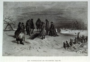 Illusztráció, amely „Fracasse kapitányt”, Theophile Gautier commedia dell
