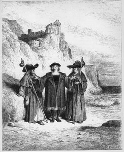 Az osztriga és a peres felek - Az osztriga és a peres felek - Jean de La Fontaine (Lafontaine) meséiből (1621-95) - metszet Gustave Dore (1832-83) után - Magángyűjtemény alkotó: Gustave (after) Dore
