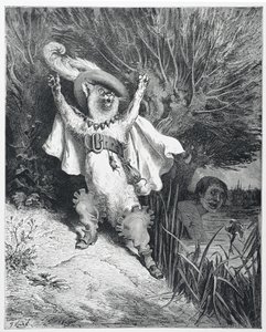 Csizmás Kandúr alkotó: Gustave (after) Dore