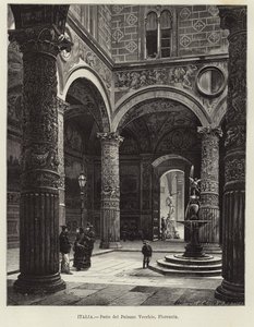 Olaszország - A Palazzo Vecchio udvara, Firenze