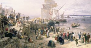Jaffa, Török katonák toborzása Palesztinában, 1888 (lásd: 226324 őzike részlet)
