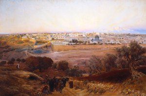Jeruzsálem az Olajfák hegyéről, 1902