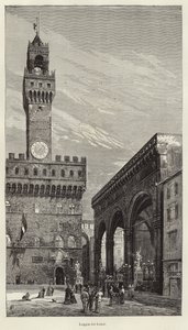 Loggia dei Lanzi alkotó: Gustave Bauernfeind