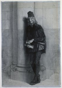 Pierre Gringoire. alkotó: Gustave Brion